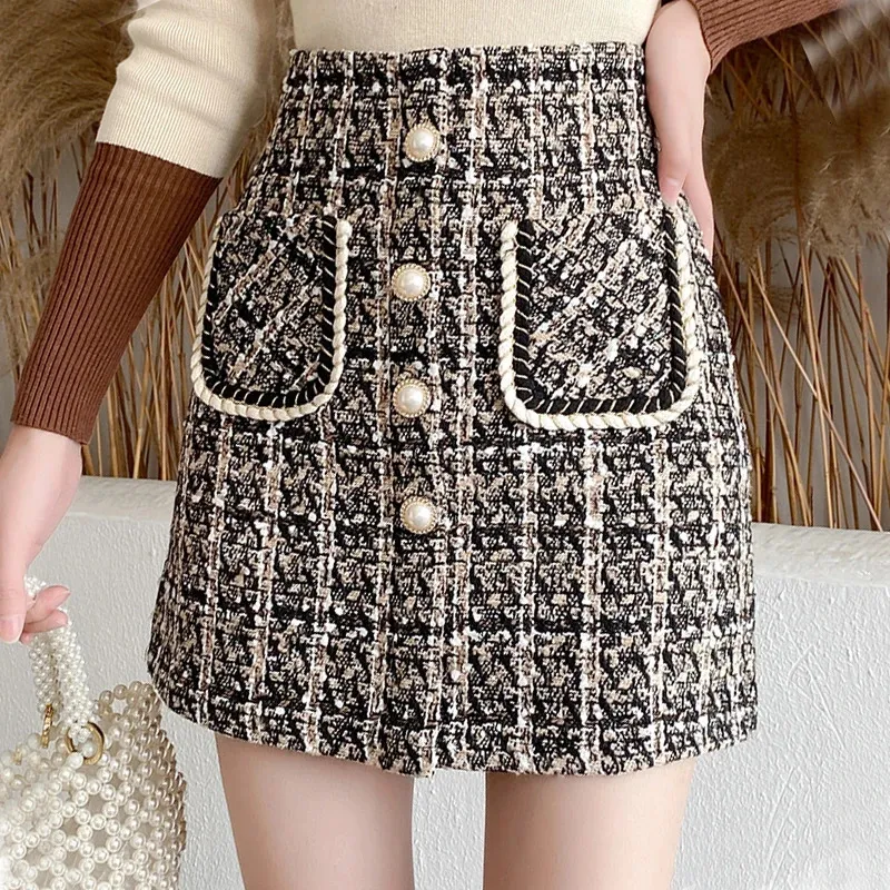 Glitter wool skirt clearance