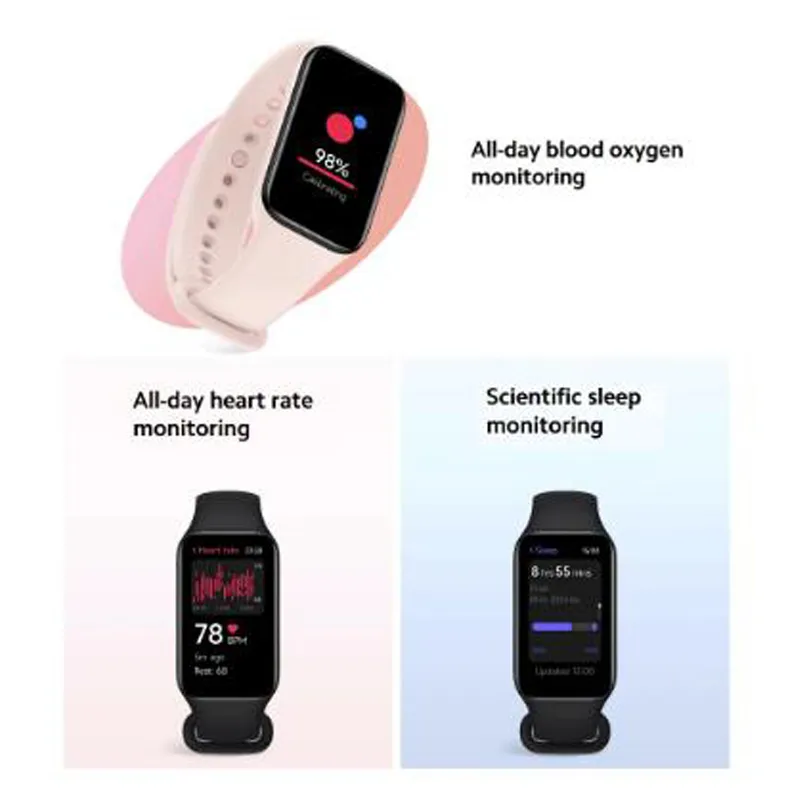 Xiaomi Mi Band 8 Active Smart Bracelet Band 6 Global Version With 1.47 TFT  Display, 50+ Fitness Modes, Heart Rate & SpO2 Monitoring From Mi_fan,  $29.55