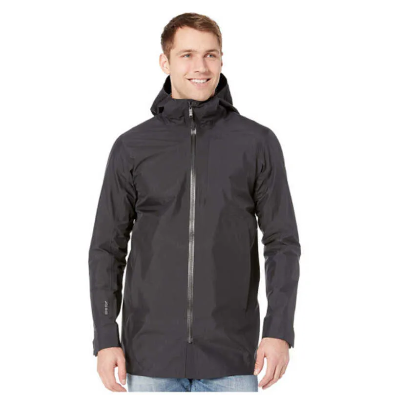 Designer Activewear Arcterys Jacket Outdoor Clothing Men's Series Sawyer Coat Sprinker Light Gtx Waterproof Windbreaker Black Suggested 55-68kg WN-F3S4