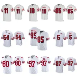 CUSTOM Stitched Football jersey ''49ers''97 Nick Bosa  Warner Trey Lance Jerry Rice Kittle Young Samuel Kinlaw Untouchable