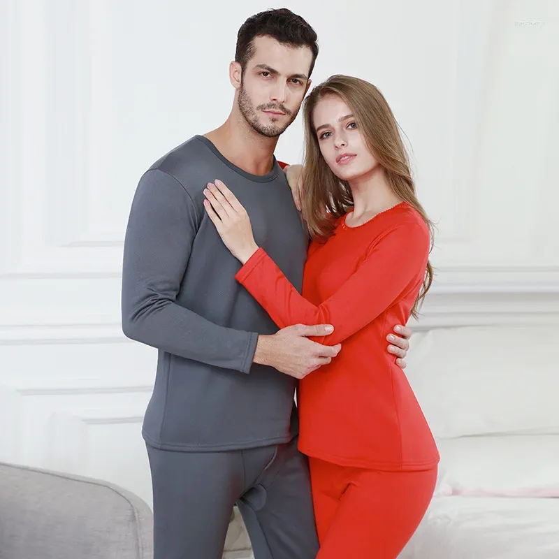 Winter Mens Thermal Underwear Nearby Set For Men And Women Long