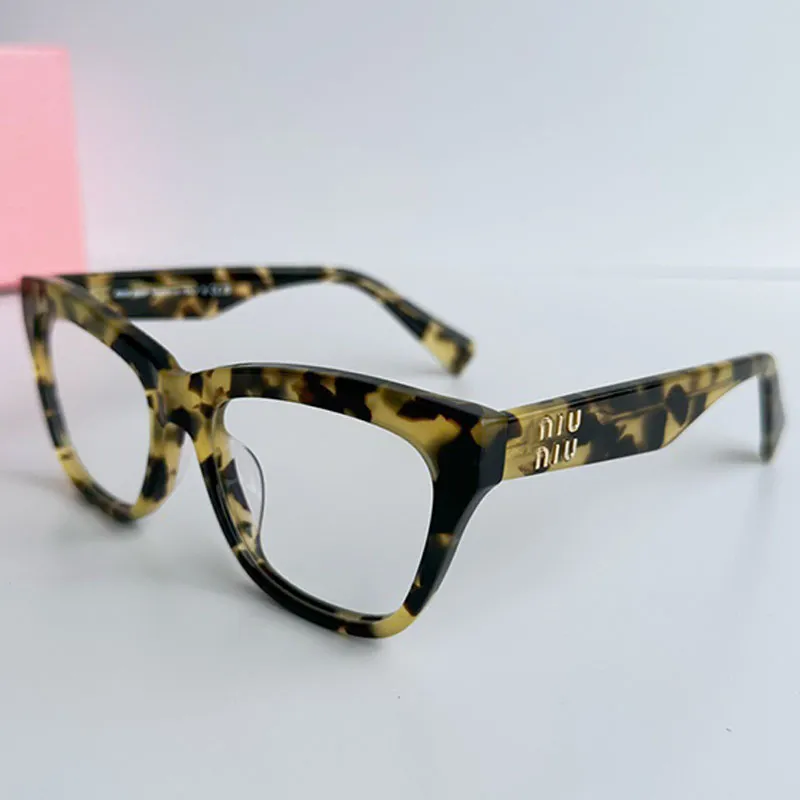 Iu Glimpse Овальный символ Occhiali Lettura Дизайнерские оптические очки для чтения Мода для женщин и мужчин 03UV Листовая рамка Прозрачные очки Отпускные прогулки