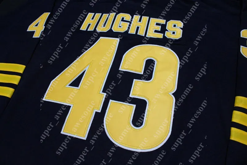 Michigan Wolverines Hockey Jersey Adam Fantilli Gavin Brindley Luke Hughes Rutger McGroarty Seamus Casey Quinn Hughes Dylan Larkin Cam  Owen Power Zach Hyman