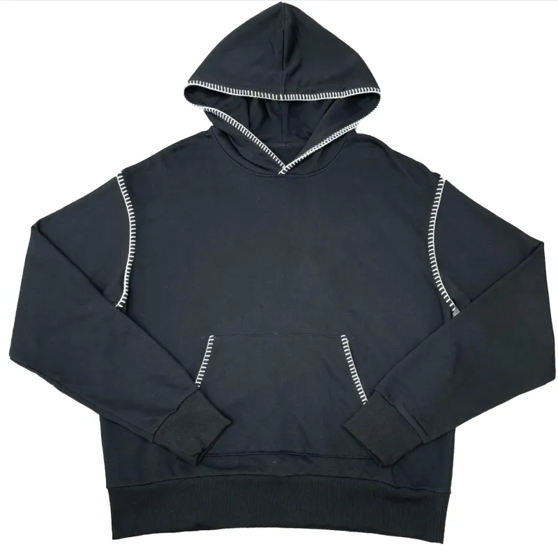 designer hoodies män hoodies för killar svart hoodie 100% bomull hip hop överdimensionerad mode svart tröja s-xl pullover unisex streetwear hoodied par kläd