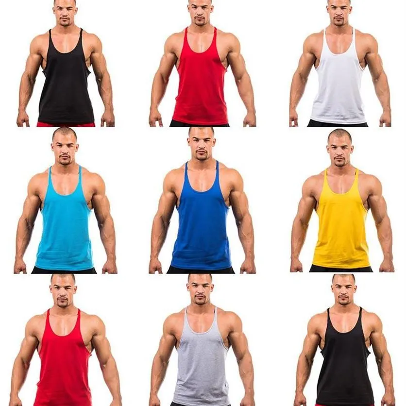 Bodybuilding Brand Tank Top Men Vars Vêtements Top Case-mail