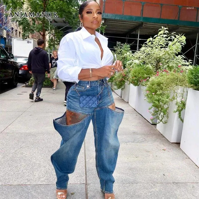 Denim 90s Wear Women 90s Style Baggy Jeans For Women High Waist