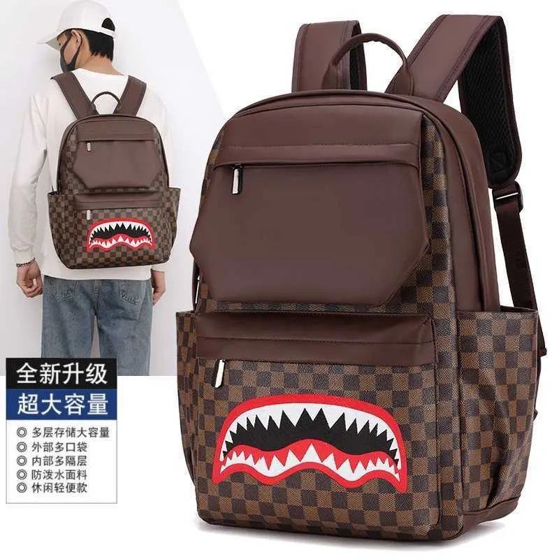Zaino shop a quadretti