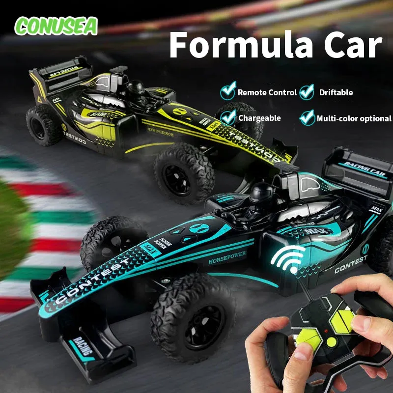 Electric RC Car Formula Model Rc Remote Controlled Rechargeable Racing High Speed Drifting Drift Sports Children Toys for Boys Kids 231019