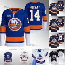 ''Islanders''Ilya Sorokin 2022-23 Reverse Retro Jersey Bo Horvat Noah Dobson Adam Pelech Anthony Beauvillier Zde