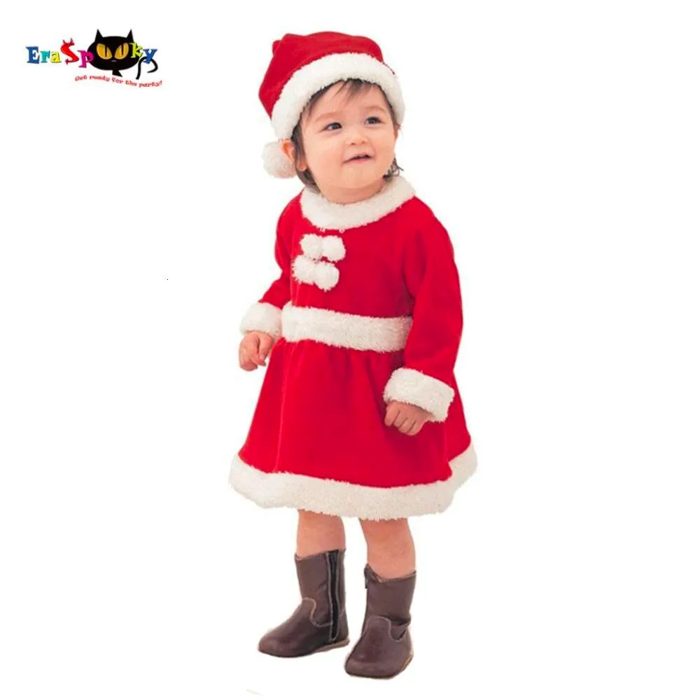 cosplay Eraspooky Nieuwjaar Vrolijke Kleding Kinderen Kostuum Cosplay Jongens Kerstman Baby Kerst Jurk voor Meisjes 2017 cosplay