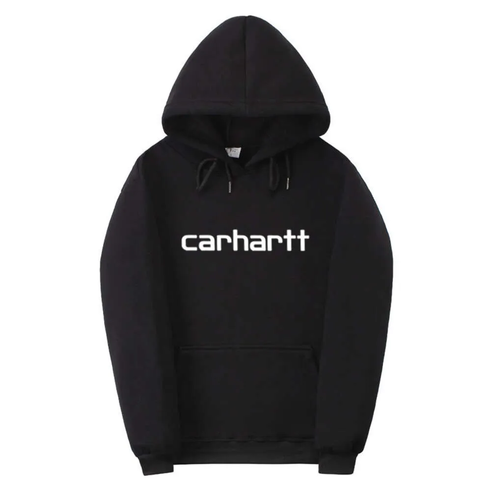 2023 Nuevos hombres y mujeres suéter sudaderas con capucha diseñador de moda marca cahart carthart khart imprimir chaqueta de pareja recta iw7f