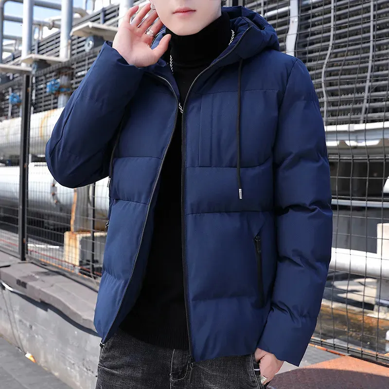 Hommes vers le bas Parkas veste d'hiver hommes mode manteau décontracté Parka vêtements d'extérieur marque vêtements vestes épais chaud Puffer Jackert hommes qualité 231020