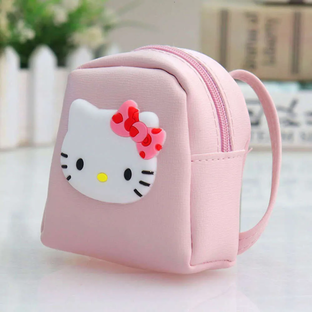 Children's Mini Handbags Baby Girls PU Leather Small Bags Cute Cartoon Annimals Kids Coin Purse Wallet Money Bag