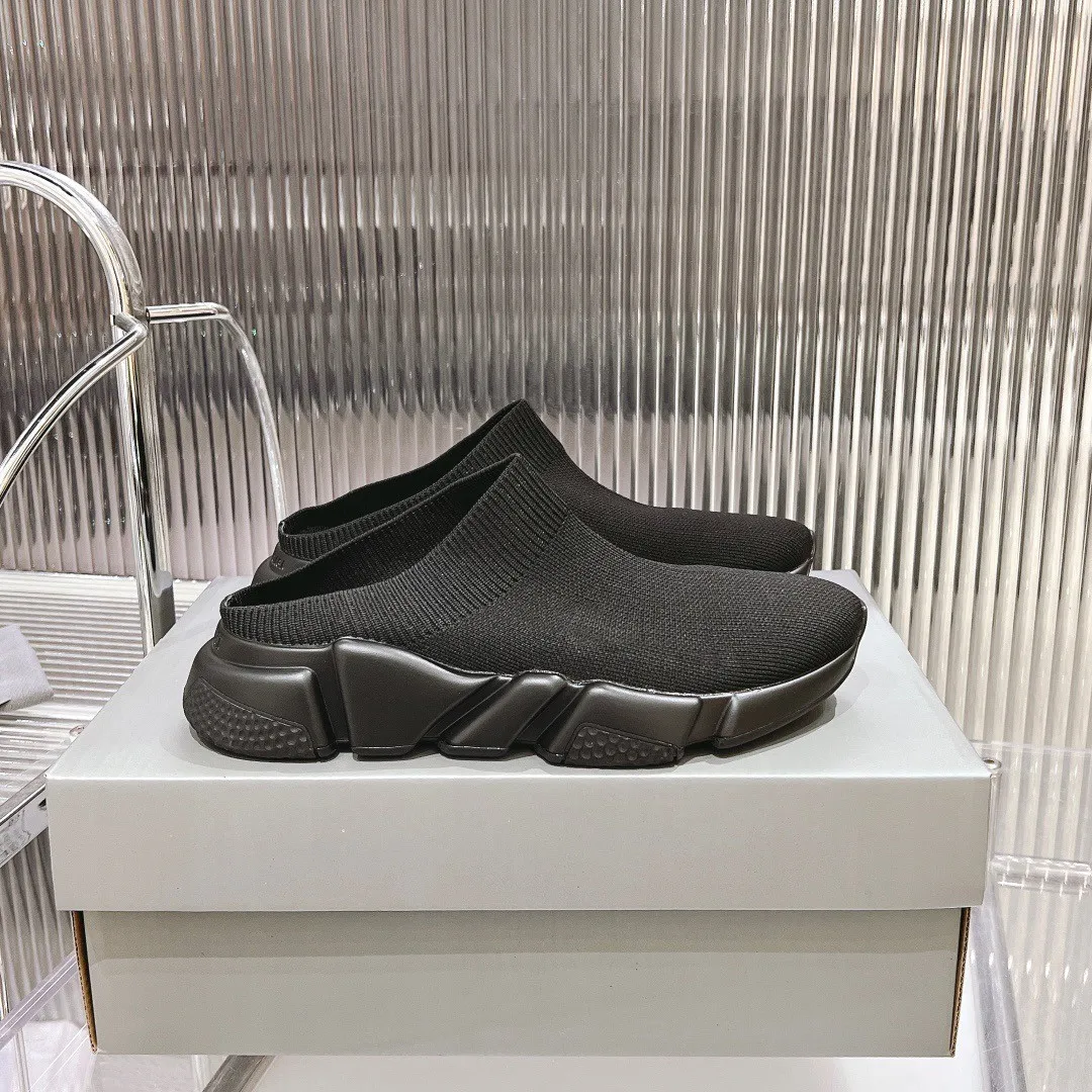 Sandálias De Fivela: Mulas Genuínas De Couro Aberto, Sapatos De