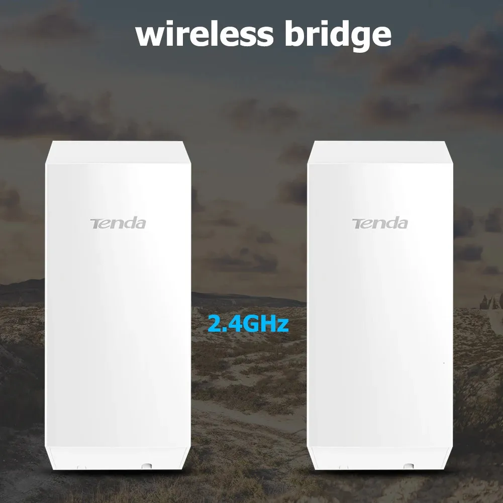 Long Distance Router Tenda Tenda O1 Outdoor Access Point: 300Mbps Long Range Smart Managed Router ...