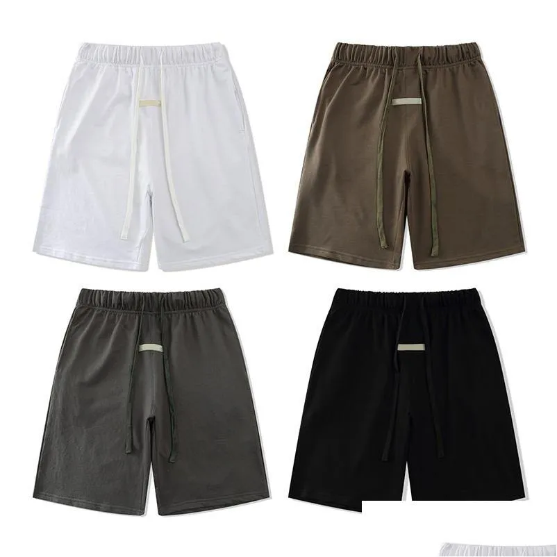 Ensembles de vêtements 22SS Shorts réfléchissants High Street Femmes Hommes Pantalon de sport décontracté Lâche Style surdimensionné Longueur au genou Dstring Court Bébé, Ki Dhoes