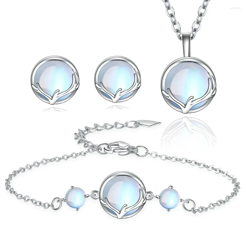 Collana Orecchini Set Squisiti cristalli da donna Orecchini da sposa Bracciali Anello Gioielli Gioielli in zirconi placcati argento per anniversario