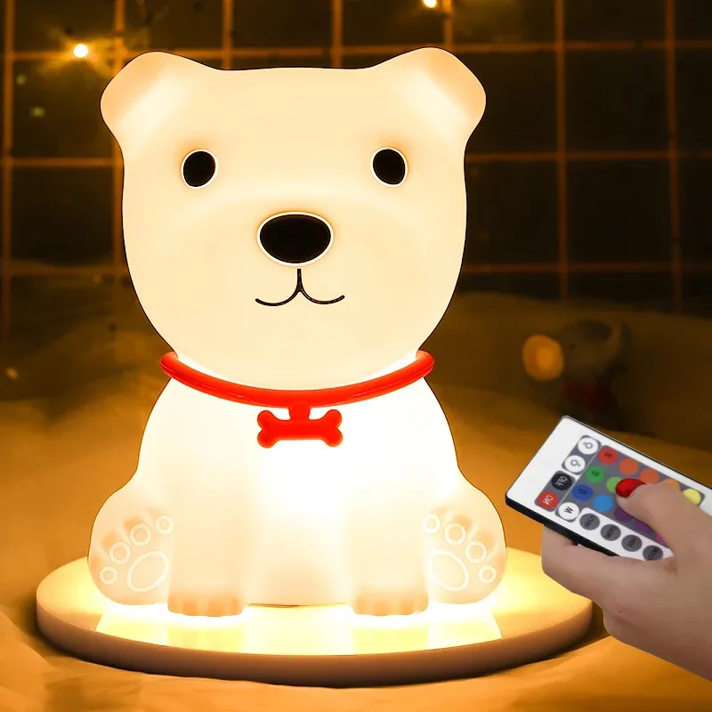 Cute 2024 dog lamp