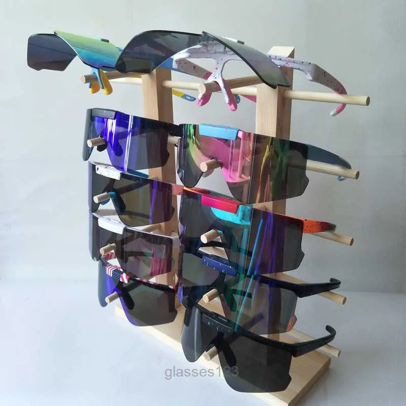 Lunettes de soleil polarisées de marque UV400 pour hommes et femmes, lunettes d'extérieur, mode Sport, cyclisme, 0WT2 R97S, 2024