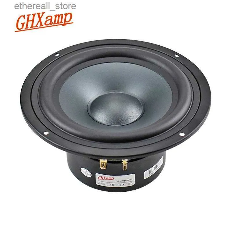 مكبرات صوت الهاتف الخليوي GHXAMP 6.5 بوصة متوسطة مكبر صوت 4OHM 25-50W المسرح المنزلي للمسرح الطويل MID MID BASS SOPEKER لصناديق الكتب الطابق 1PC Q231021