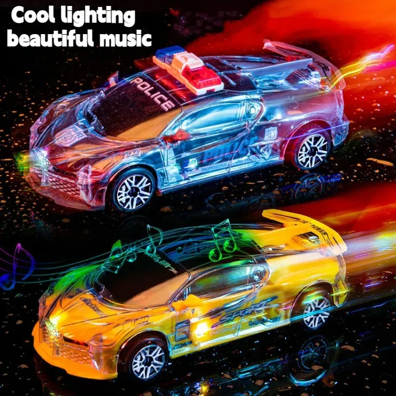 Electric RC Car Cool and Luminous Children's Toys Universal Music Sports Model Electric 231019