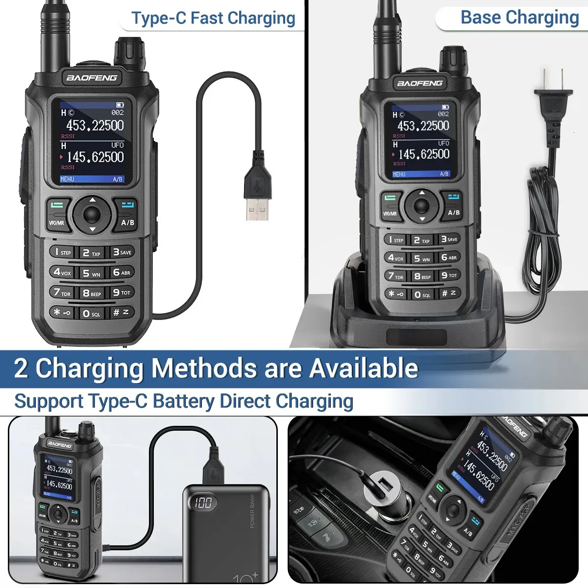 Walkie Talkie Baofeneng UV 21 Pro V2 Kablosuz Kopya Yi TL1