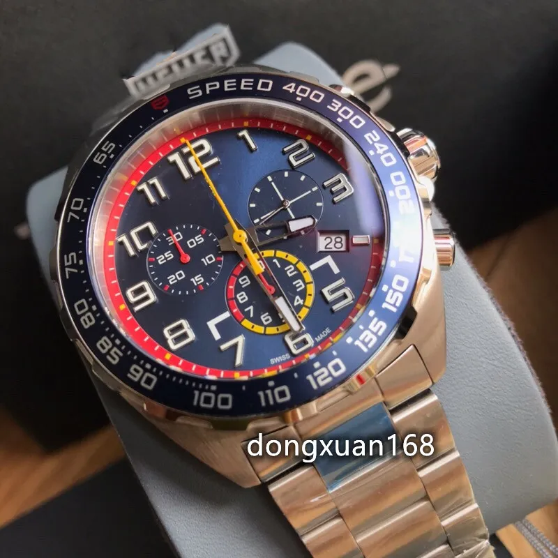 DHgate CAZ101AC.FT8024 CAZ101N.FC8243 CAZ1018.BA0842 BBK Quartz Watch with Swiss Quartz Movement Sapphire Glass Mirror Steel Strap 43mm Diameter Watches