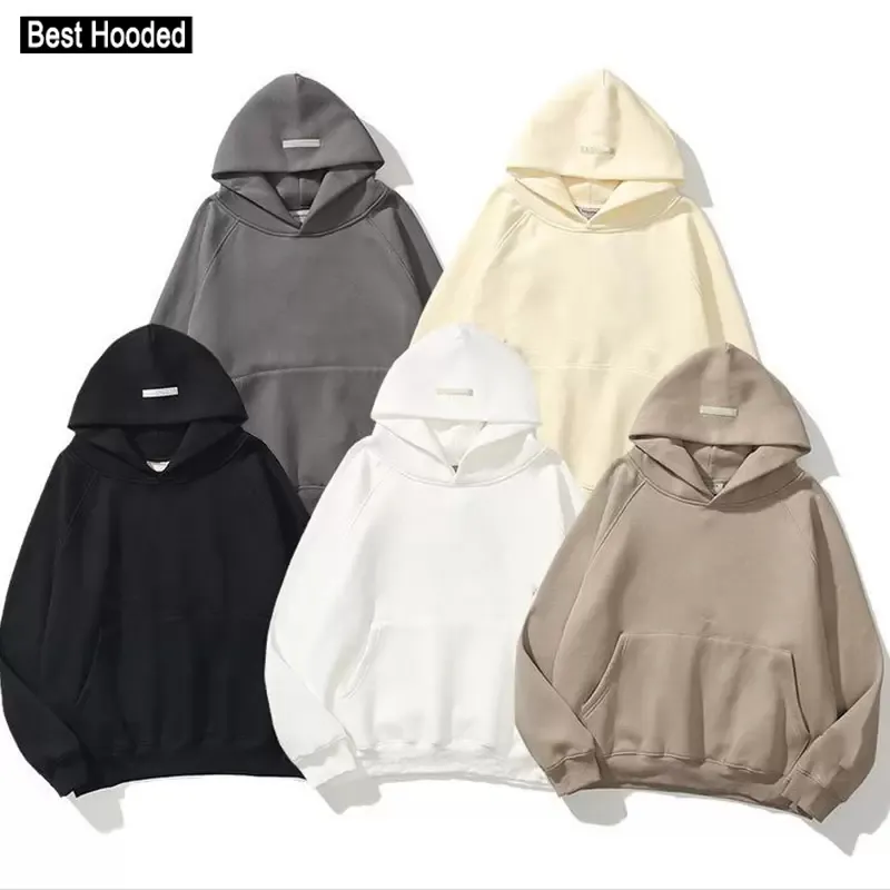 Ess Warm Hooded Hoodies Mens Womens Fashion Streetwear Pullover Sweatshirts Loose Hoodies Lovers Tops Clothing