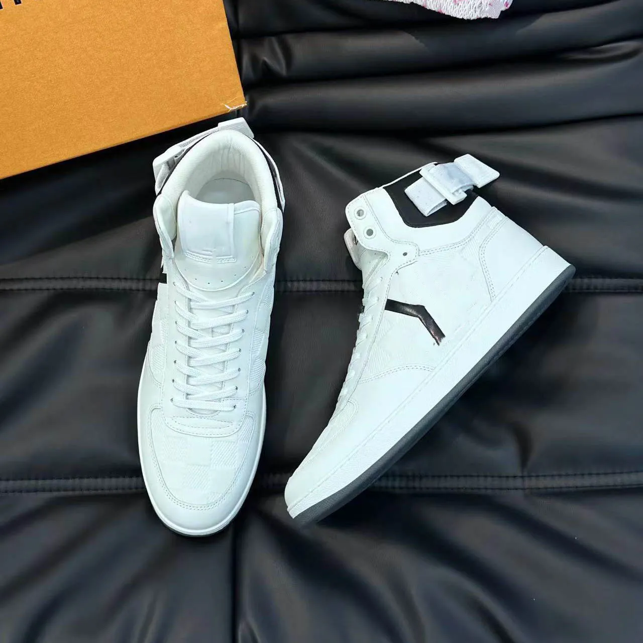 Designer Sneaker Boots Mens Designer Sneaker Boots - Stylish Leather Trainers, Run  main image 2