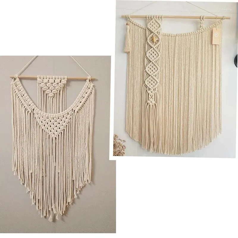 Tapisserier Macrame Wall Hanging Cotton Handmade Woven Tapestry Wedding Ceremony