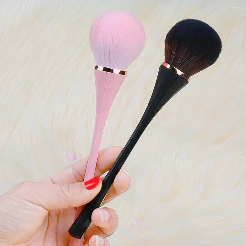 Pinceaux de maquillage pour femmes, brosse à poudre, Rose, noir, gobelet, miel en vrac, reflets, Blush, outils de beauté