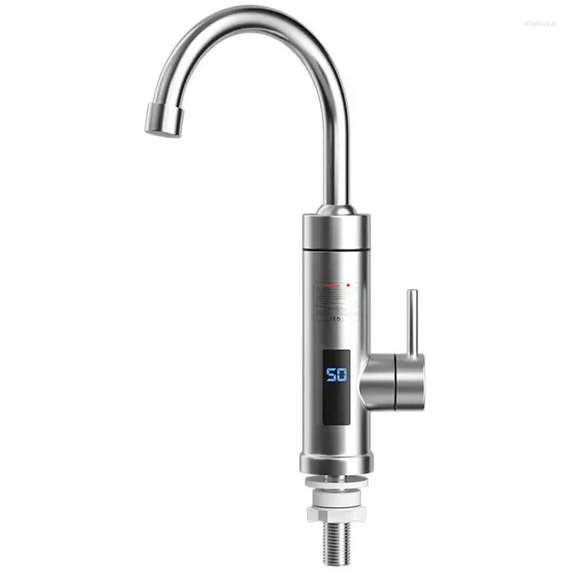 Kitchen Faucets Fast Heating Tap Temperature Display Faucet With Cold Water Bathroom Sink For Bathtubs Public