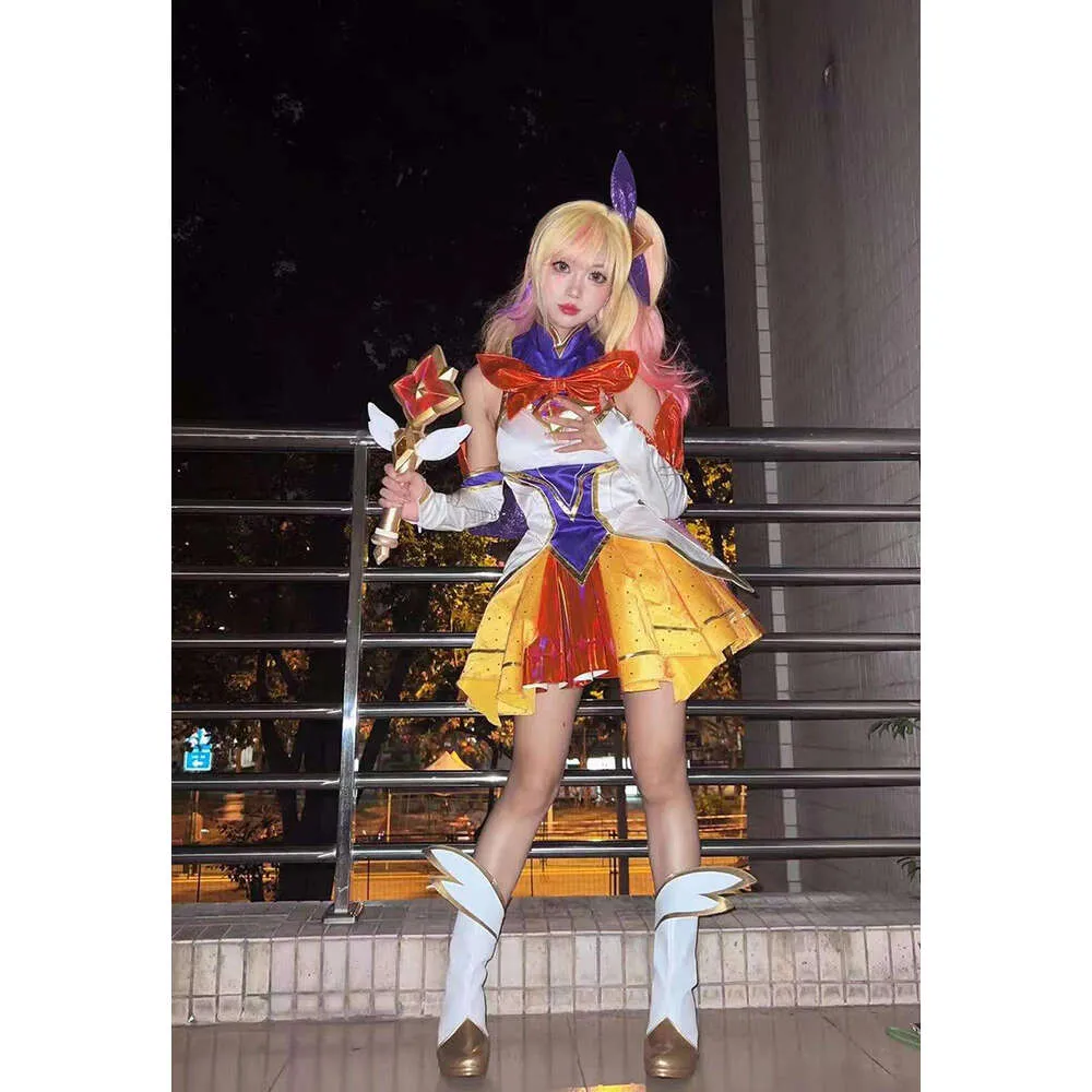 セラフィンコスプレコスチュームウィッグ リーグオブレジェンドスター