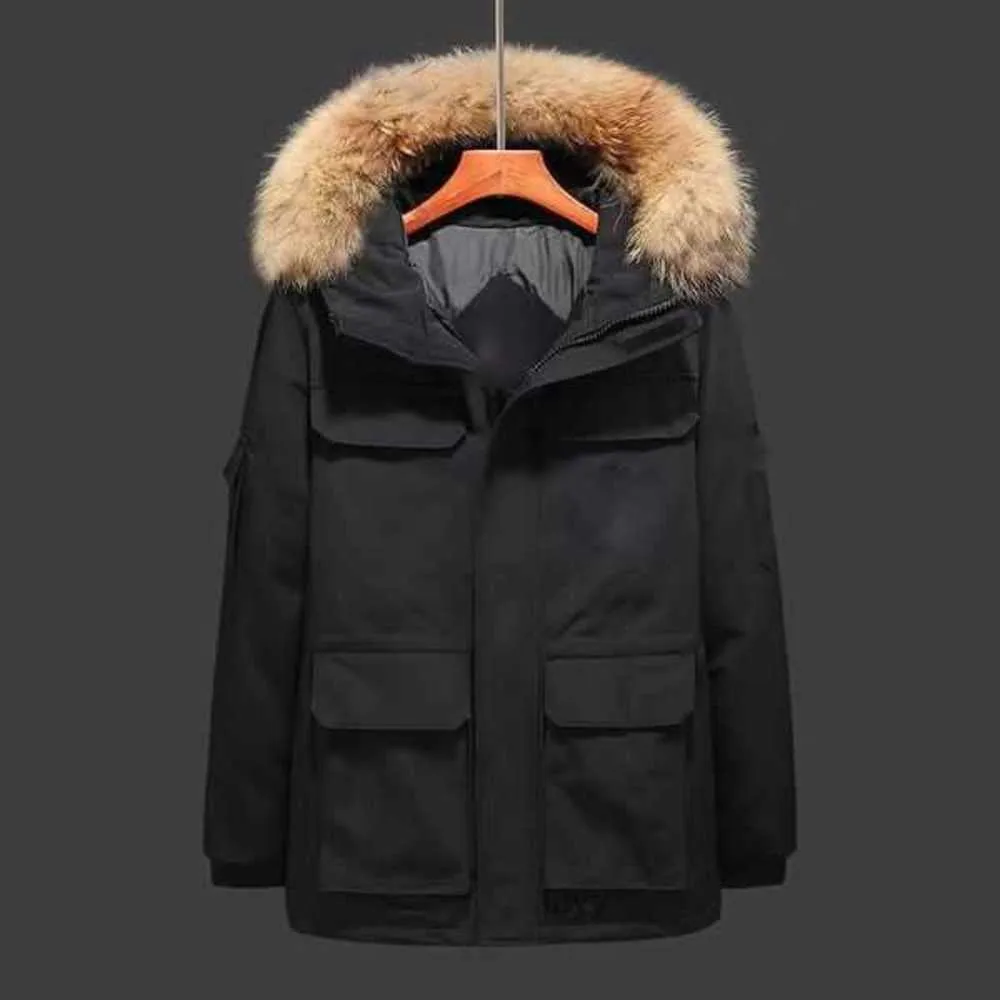 Vestes Designer Hommes Canadian Gooses Hiver Doudoune Top Hommes Mode Parka Imperméable Coupe-Vent Premium Tissu Épais Cape Ceinture Chaud Jacketskxor83A1