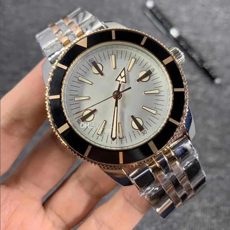 Mens Oologi Designer عالي الجودة استنساخ Watch Audemar Dial 46mm ميكانيكية ميكانيكية الفولاذ المقاوم للصدأ توهج ماء مقاوم للماء هدية عيد الميلاد مونترس غواردا AAA