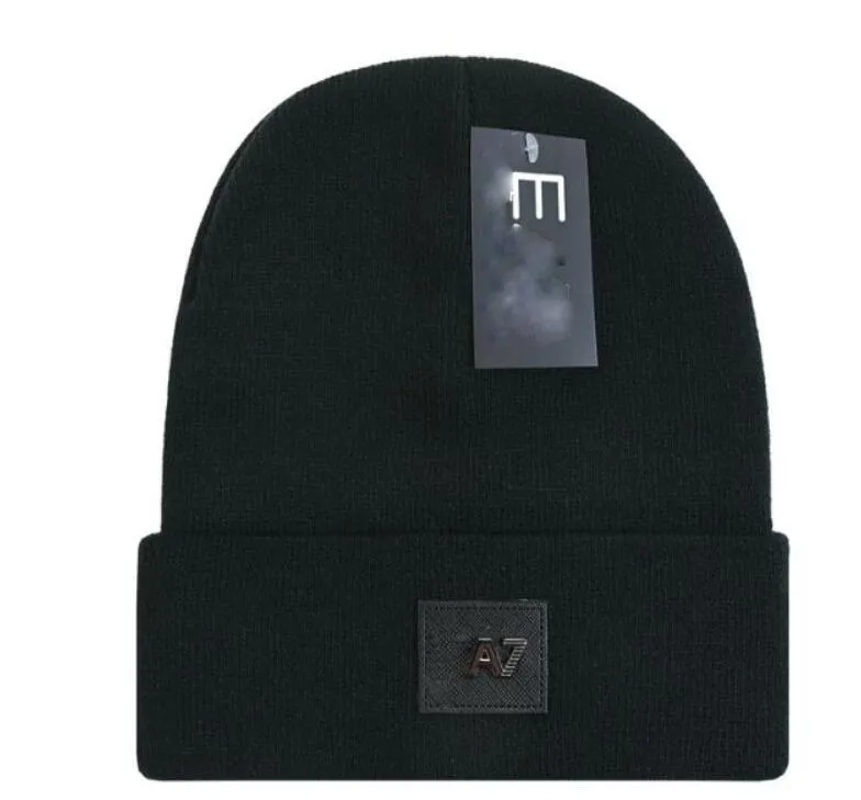 Bonnet Mens Axe Letrter Beanie Winter Hat Cappello luksusowy projektant marka moda na dzianiny kamienne czapki mężczyźni kobiety grube czapka wełniana jesień zimowe czapki solidne czaszki czaszki a8