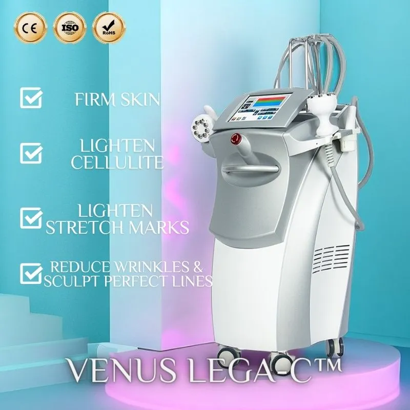 Upgraded 4D Body Contour Vacuum Radio Frequency Body and Face Slimming Cellulite Wrinkle Removal Device
