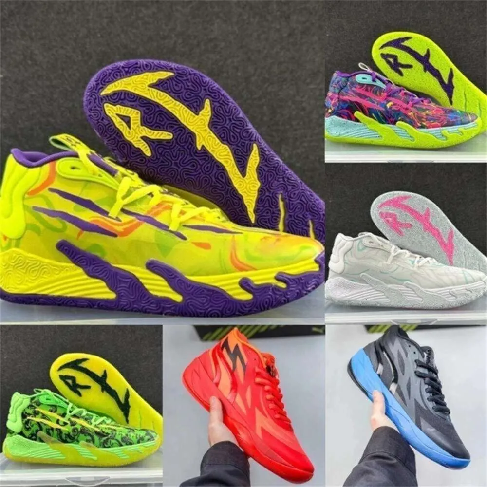 Lamelo Sports Shoes Ball Lamelo 3MB.03 MB3 MB3 남자 농구 신발 Rick Morty Rock Ridge Red Queen이 아닙니다.