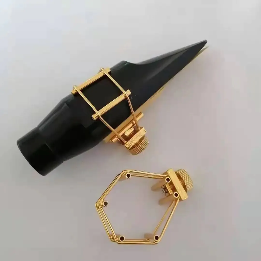 Gold Plated Diamond Alto Saxophone Mouthpieces Mouthpiece With Bakelite