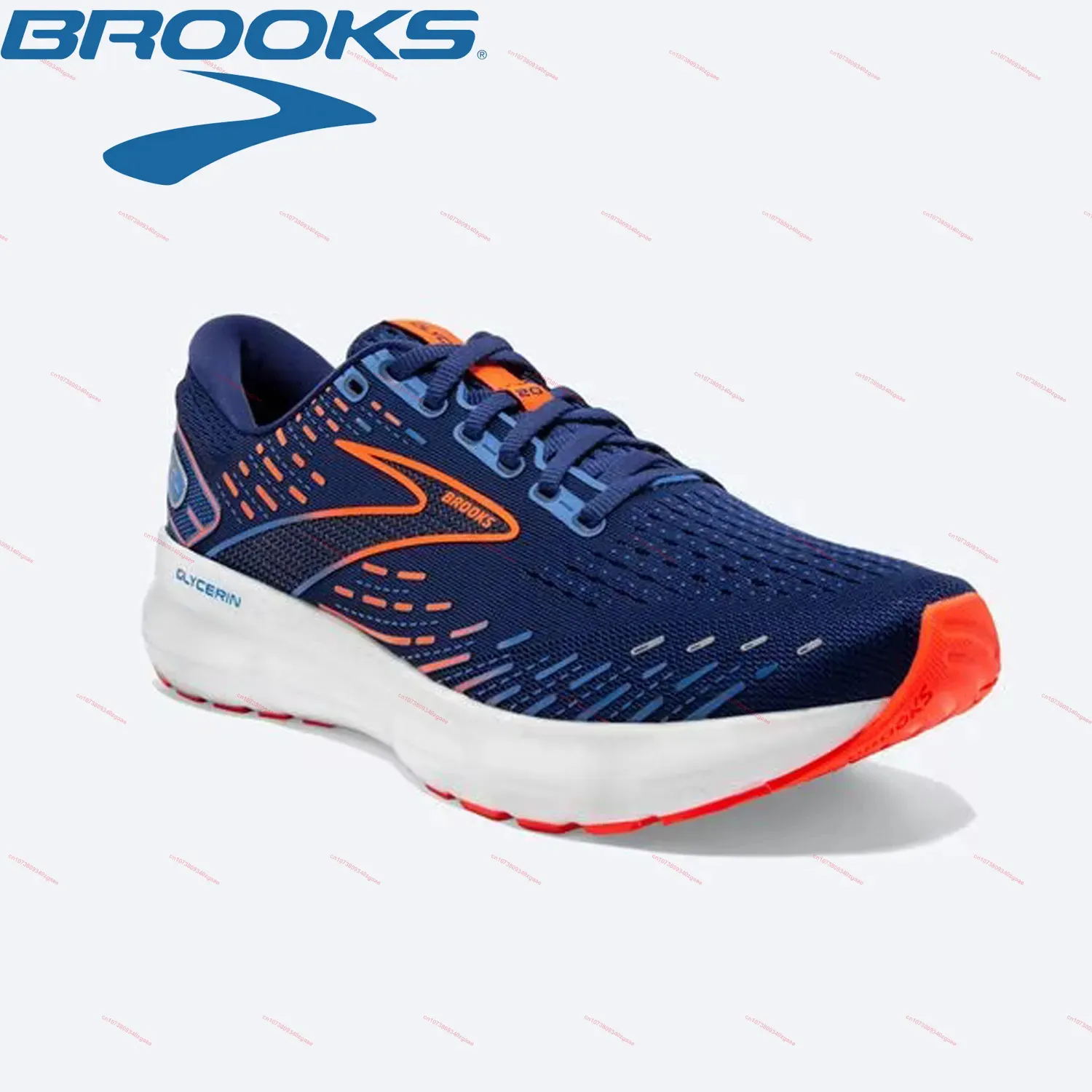 Gai vestido brooks glicerina 20 correndo amortecimento antiderrapante profissional lazer ao ar livre sapatos esportivos masculino tênis 231020