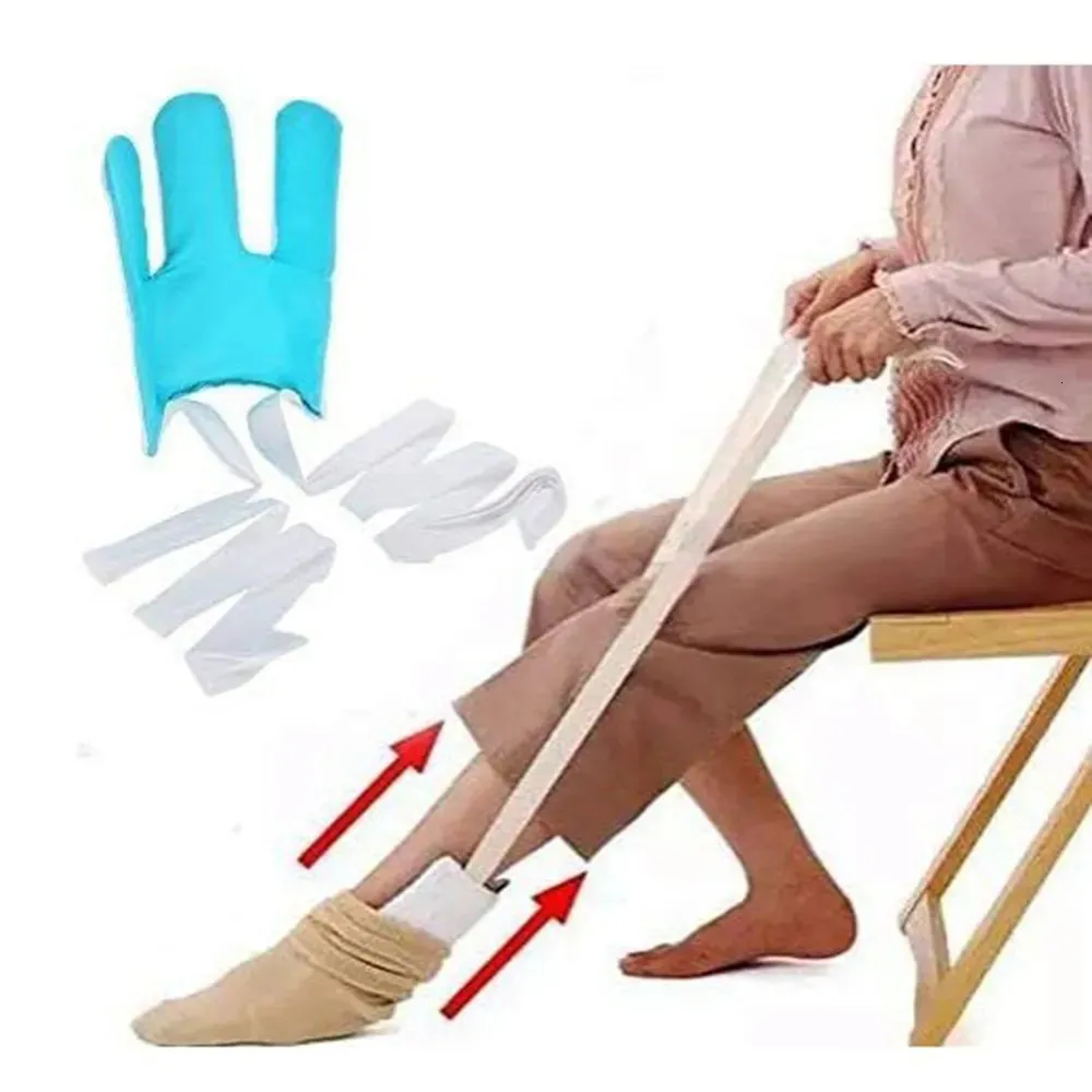 Autres articles de beauté et de santé Dispositif d'aide à la chaussette sans flexion pour personnes âgées handicapées Enceintes enceintes Outil d'aide à la chaussette Dispositif d'assistance à la chaussette 231020