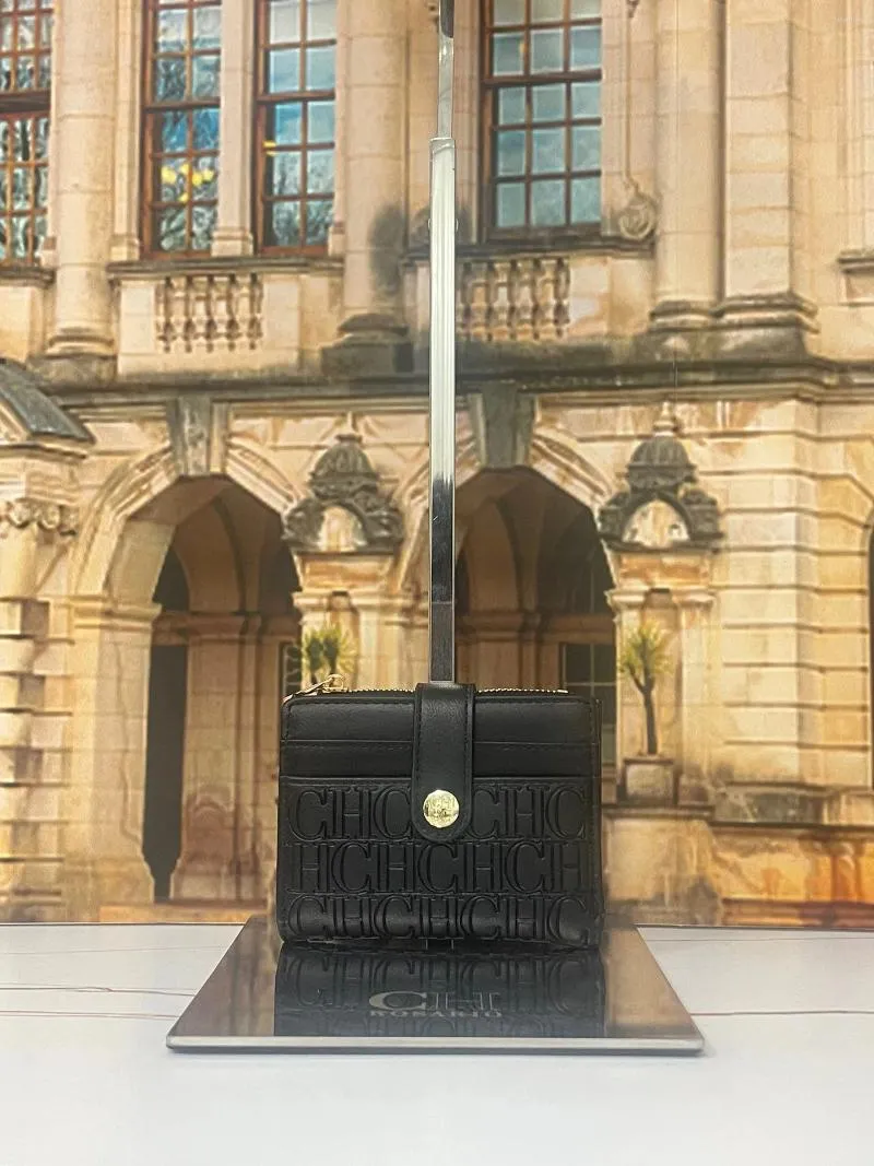 Wallets Unisex Wallet Card Bag Couple Style Button CHHC CHCH HCHC Solid Color Change Storage