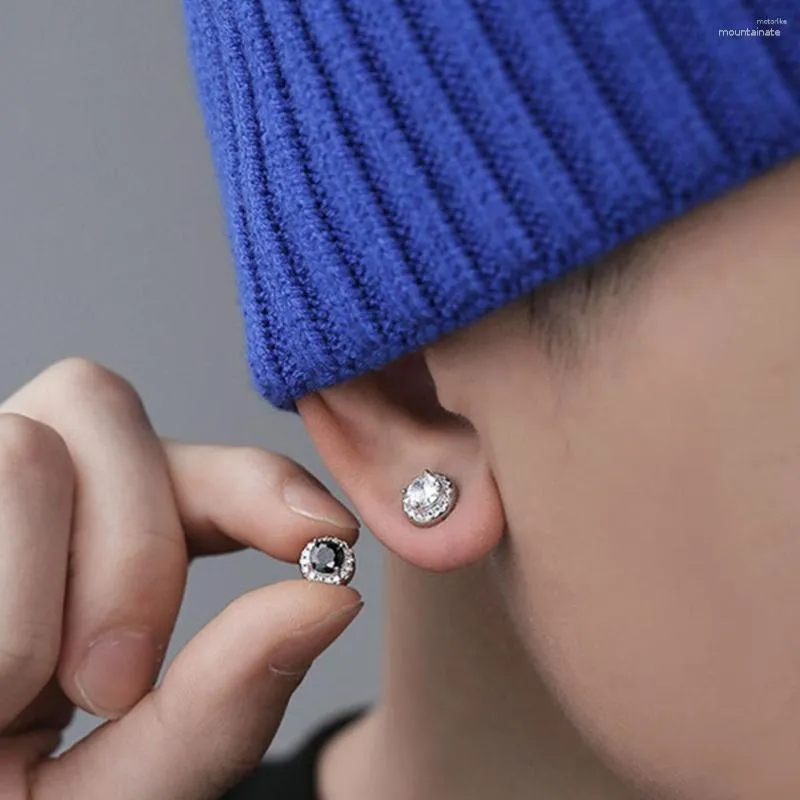 Studörhängen för män magnetiska öronklämmor ingen piercing manlig trend personlighet kall stil singel fashionabla enkelt enkelt