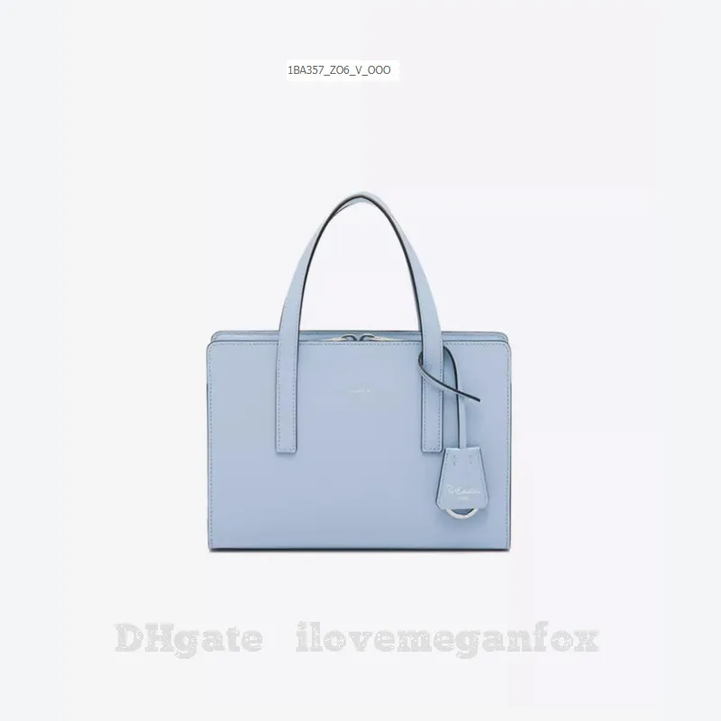 Damen Re-Edition1995 helles Leder Modetaschen Umhängetaschen Handtasche Himmelblau Artikel-Nr.: 1BA357_ZO6_V_OOO