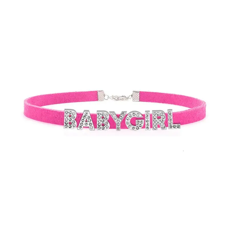 Babygirl choker necklace sale