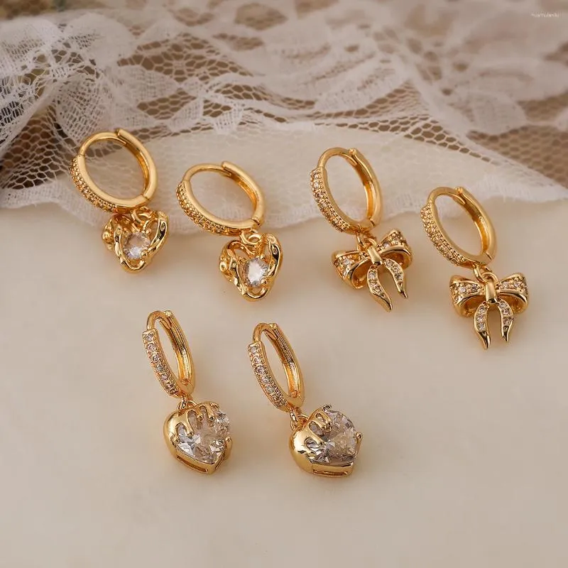 Hoop Earrings Mafisar Unique Design Gold/Silver Color Irregular Geometry Pendant For Girls High Quality Party Daily Wear Ear Jewelry