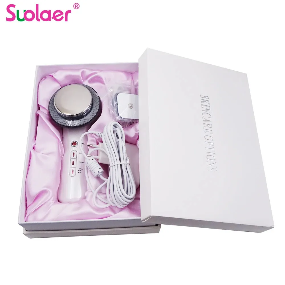 Other Massage Items Ultrasound Cavitation EMS Fat Body Slimming Massager Weight Loss Machine with Patch Lipo Anti Cellulite Galvanic Infrared 231020