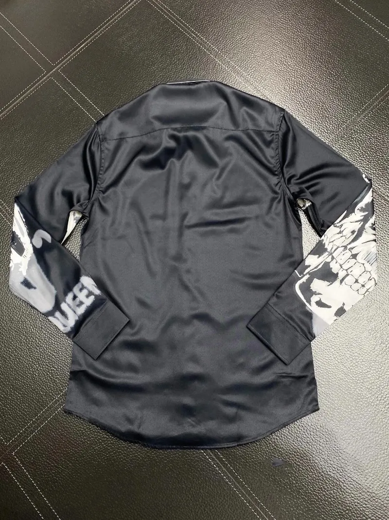Mens Long Sleeve Cotton Dress Shirt with Huge Skull Print, Square Collar, Poplin Fabric, Single Breasted Closure from Dhgate Mens Casual Shirts - price 54.52 Mens Long Sleeve Cotton Dress Shirt with Huge Skull Print, Square Collar, Poplin Fabric, Single Breasted Closure from Dhgate Mens Casual Shirts - price 54.52