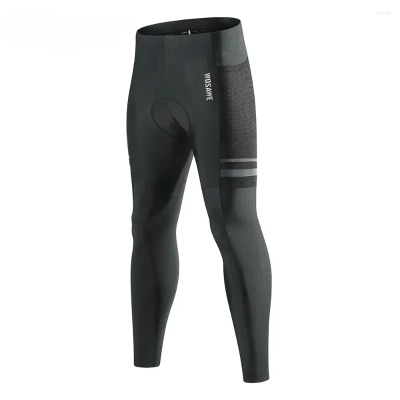 Racing Pants 2023 Mäns cykel snabbtorkande stretch andningsbar MTB-cykelstrumpbyxor Silikon Cyned Outdoor Road Cykel Long Long