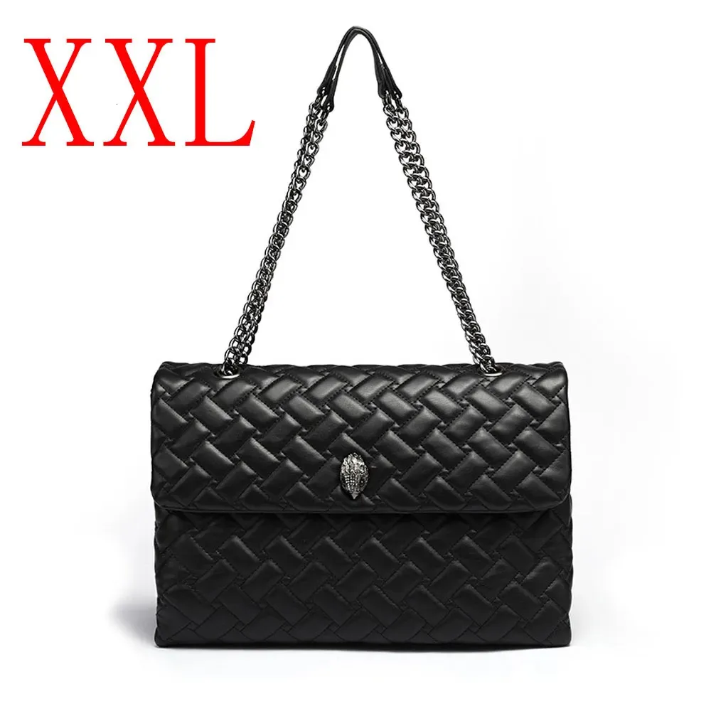 GAI Evening Bags Kurt G Women's Diamond Chain Messenger UK London Design Eagle Bird Head Shoulder Bag Large Capacity 231020